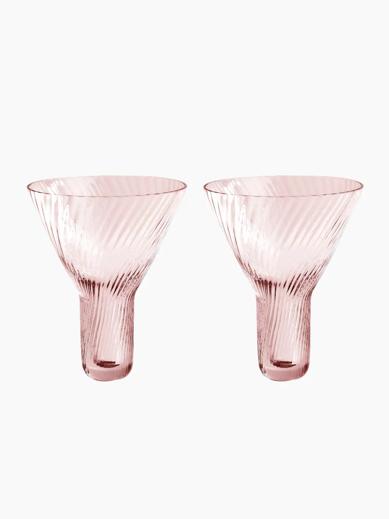Colourful Cocktail Glasses Set