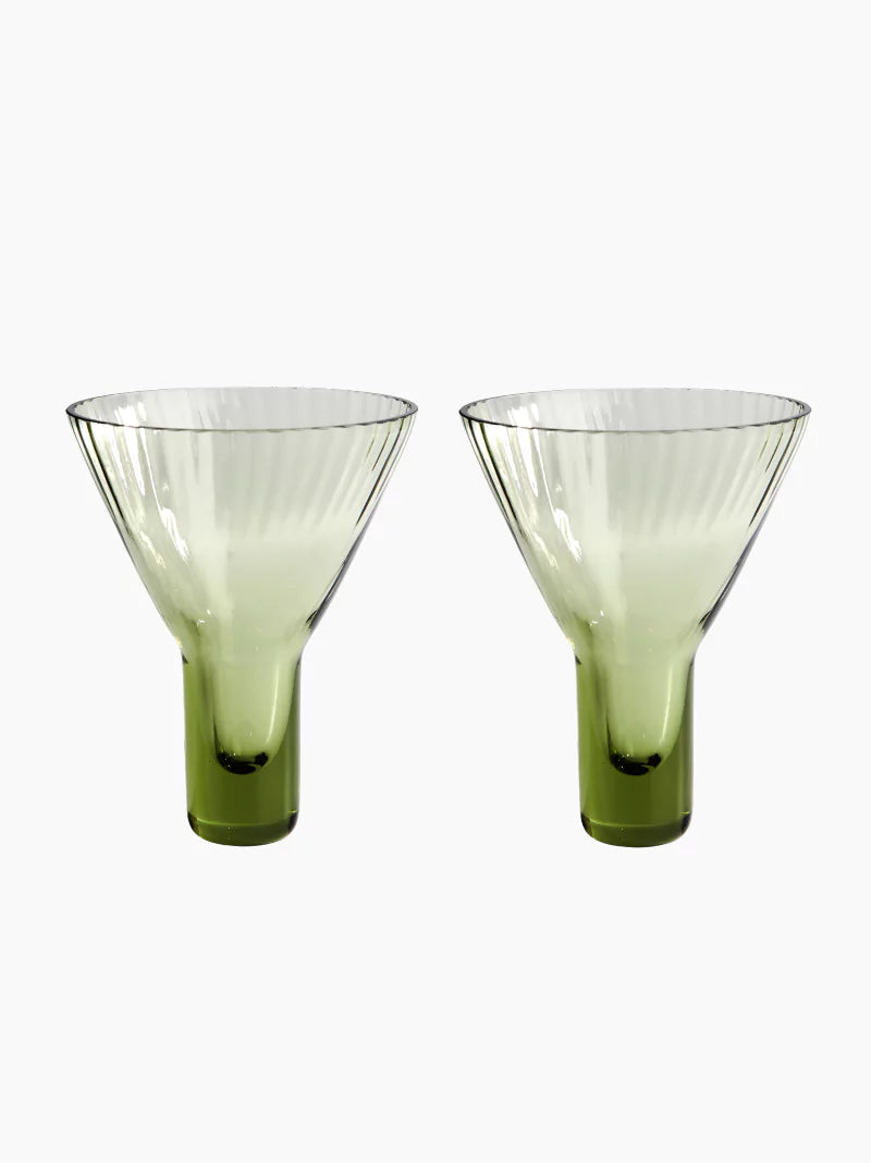 Colourful Cocktail Glasses Set