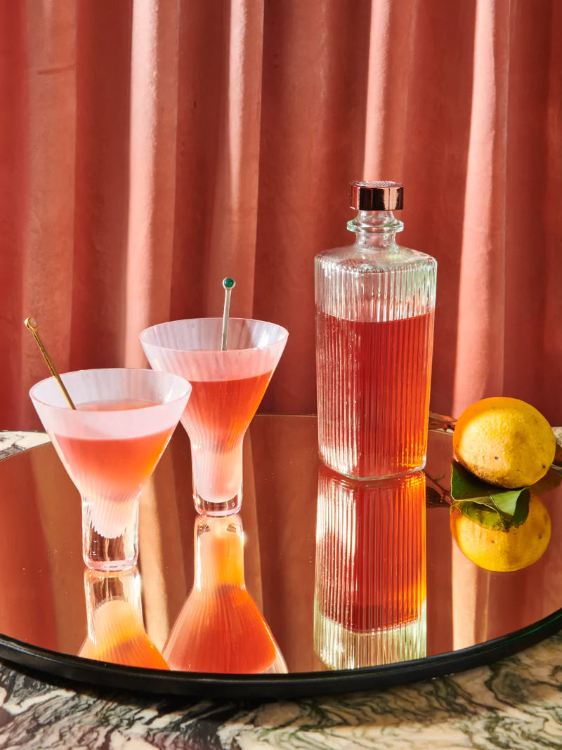 Colourful Cocktail Glasses Set