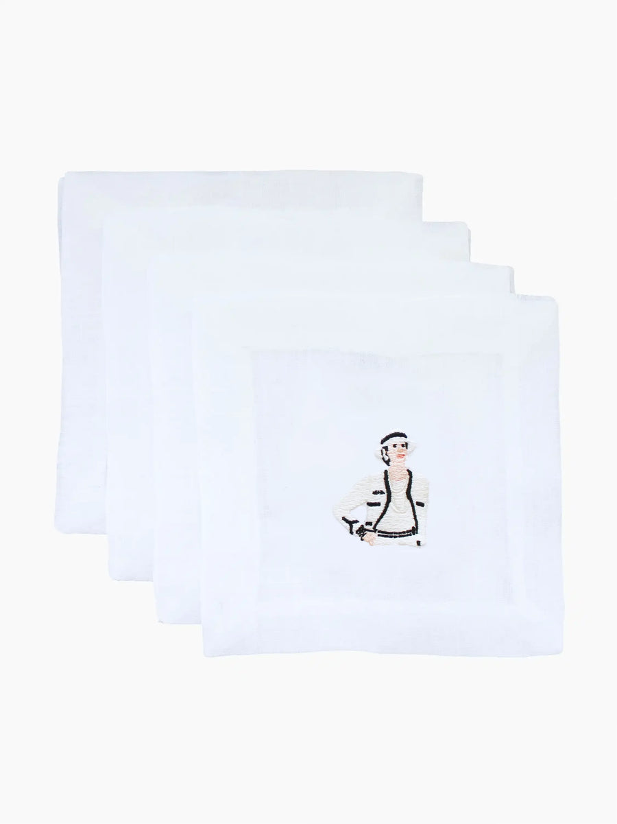 Coco Chanel Cocktail Napkins