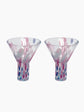 Colourful Cocktail Glasses Set