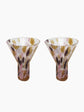 Colourful Cocktail Glasses Set