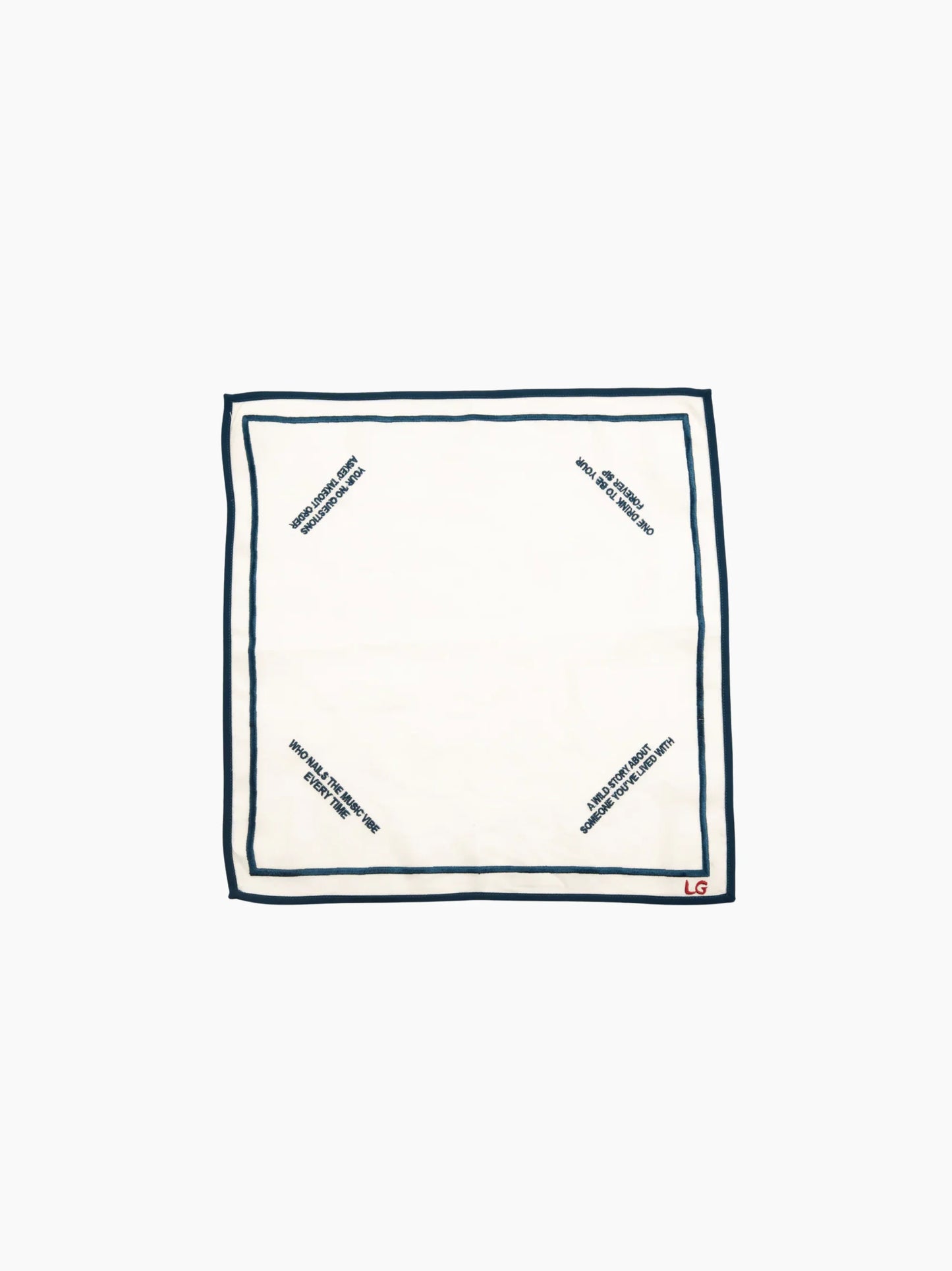 Conversation Starter Napkin Set of 4