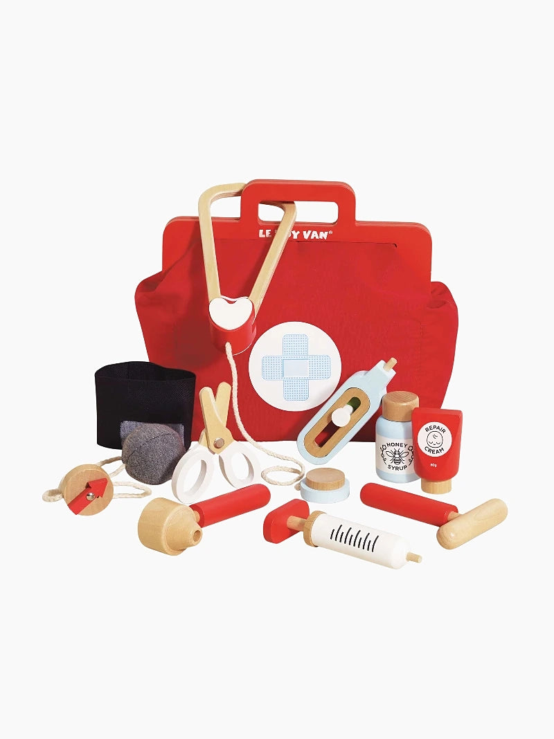 Vintage Doctor Role Play Kit for Kids