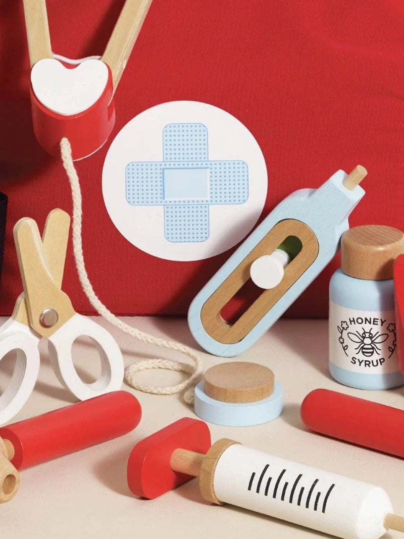 Vintage Doctor Role Play Kit for Kids