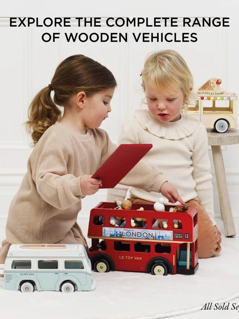 Wooden Toy Holiday Campervan