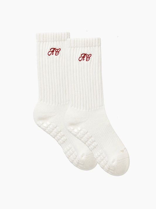 Classic Crew Pilates Socks