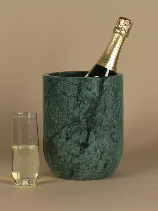 Green Marble Champagne Cooler