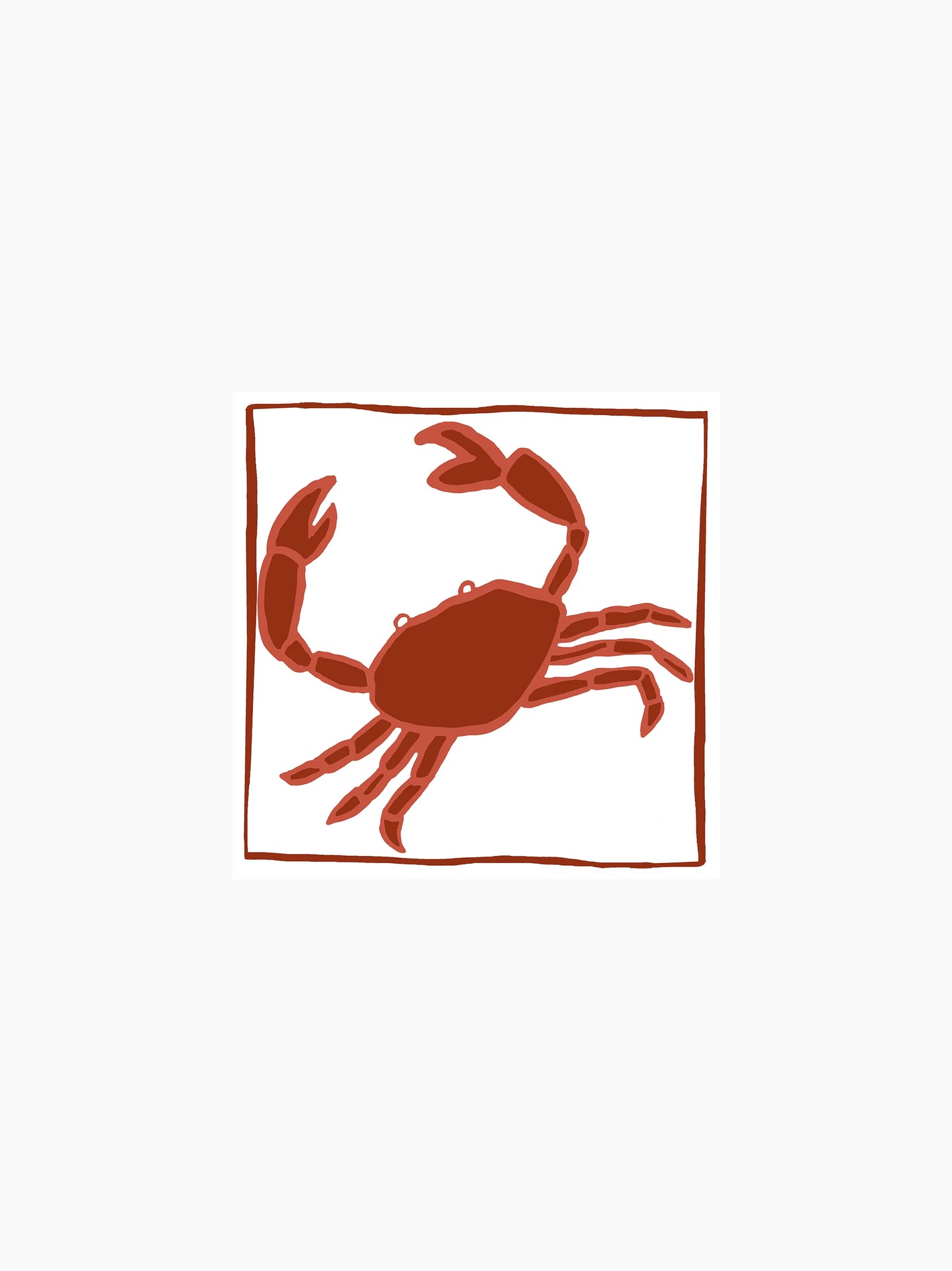 Crab Napkins Set of 2