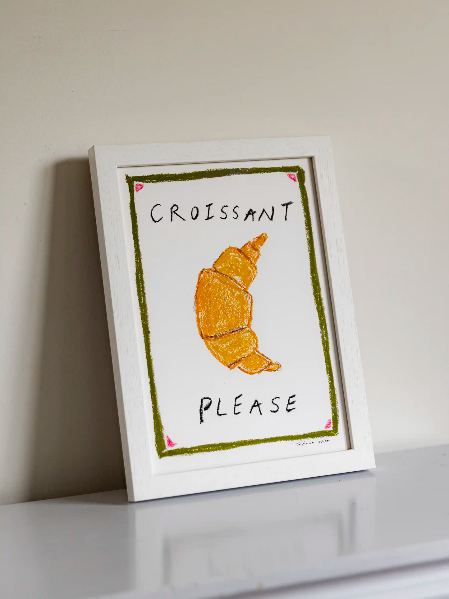 Pastry Please Art Print