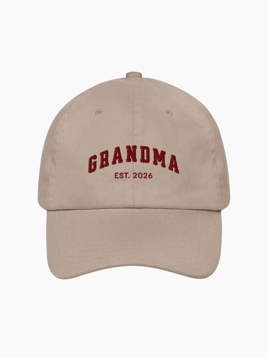 Custom Year Grandma Cap