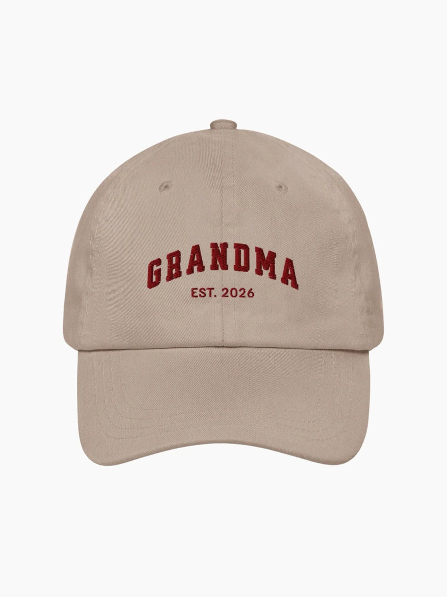 Custom Year Grandma Cap