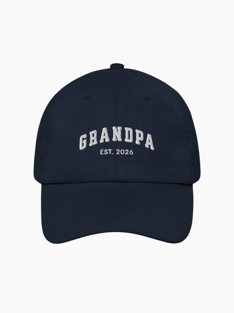 Custom Year Grandpa Cap