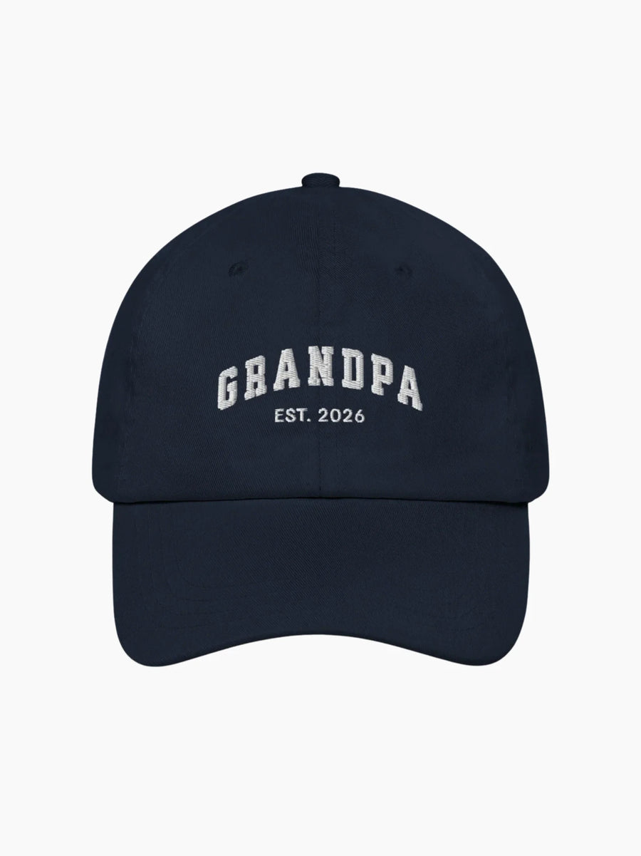 Custom Year Grandpa Cap