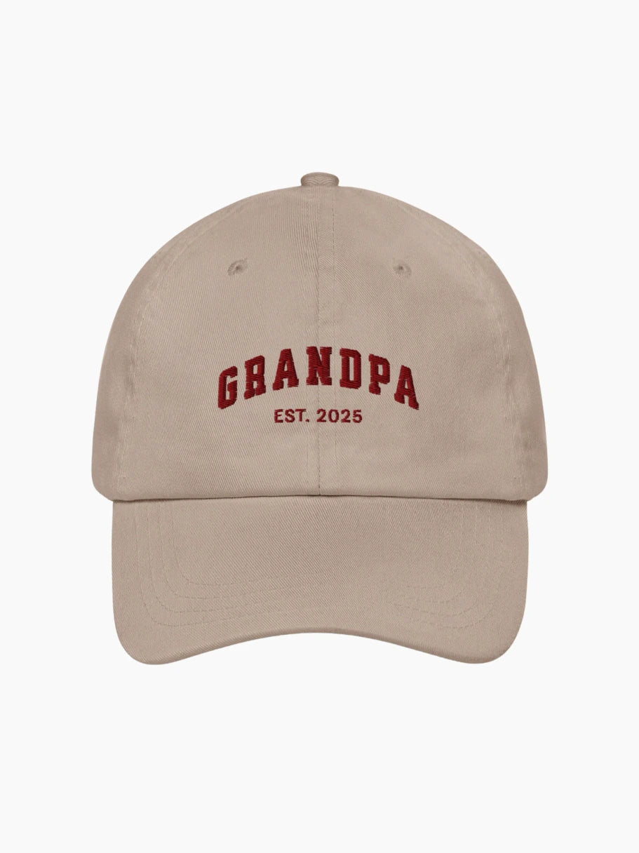 Custom Year Grandpa Cap
