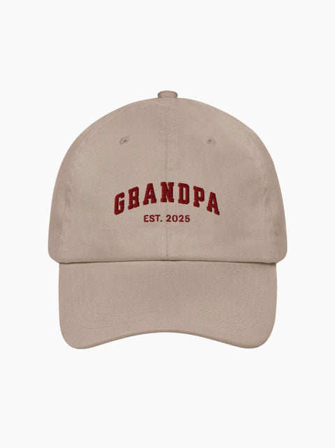 Custom Year Grandpa Cap