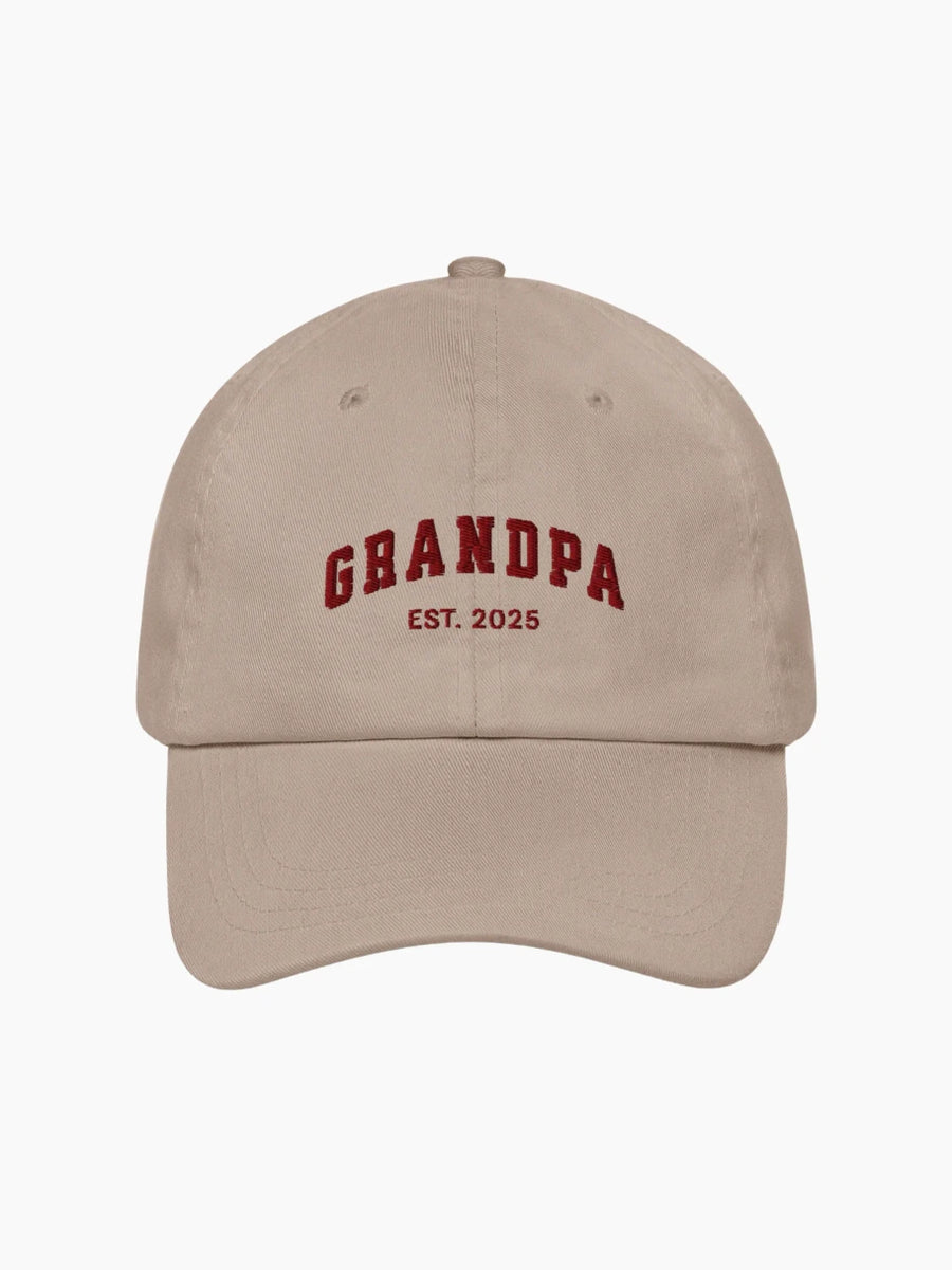 Custom Year Grandpa Cap