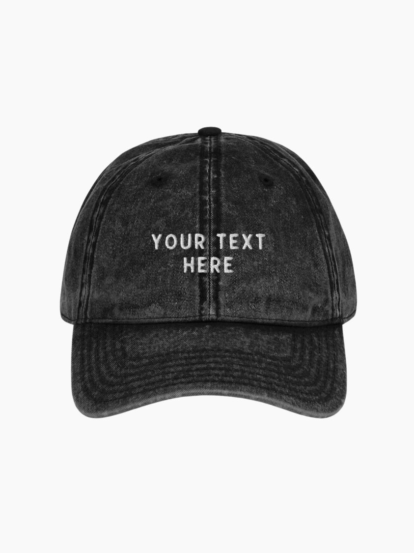 Custom Vintage Cap