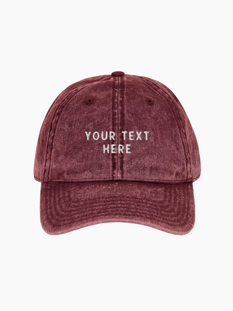 Custom Vintage Cap