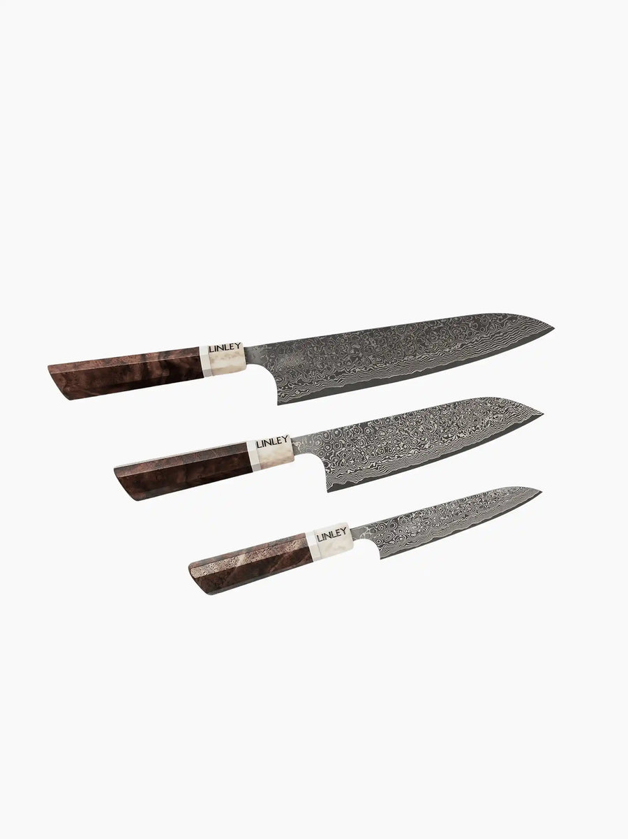 Damascus Knife Set