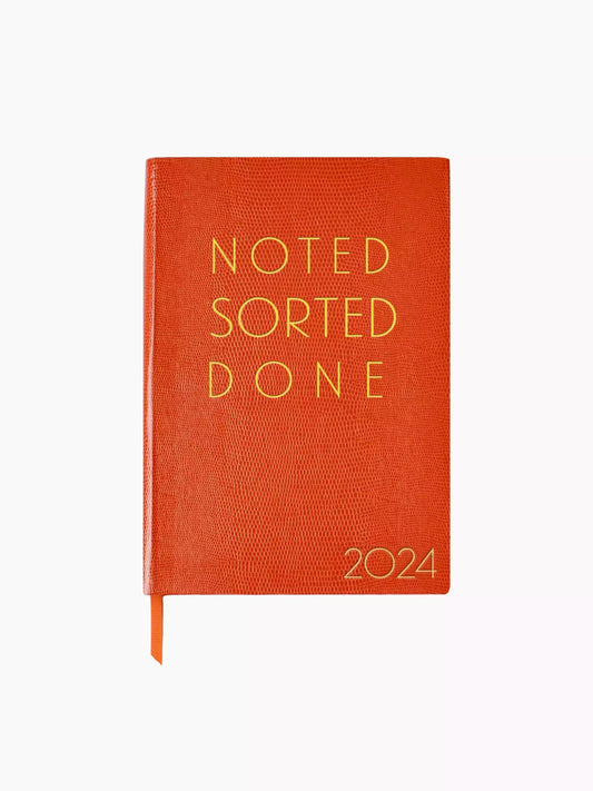 Noted Sorted Done 2024 Diary