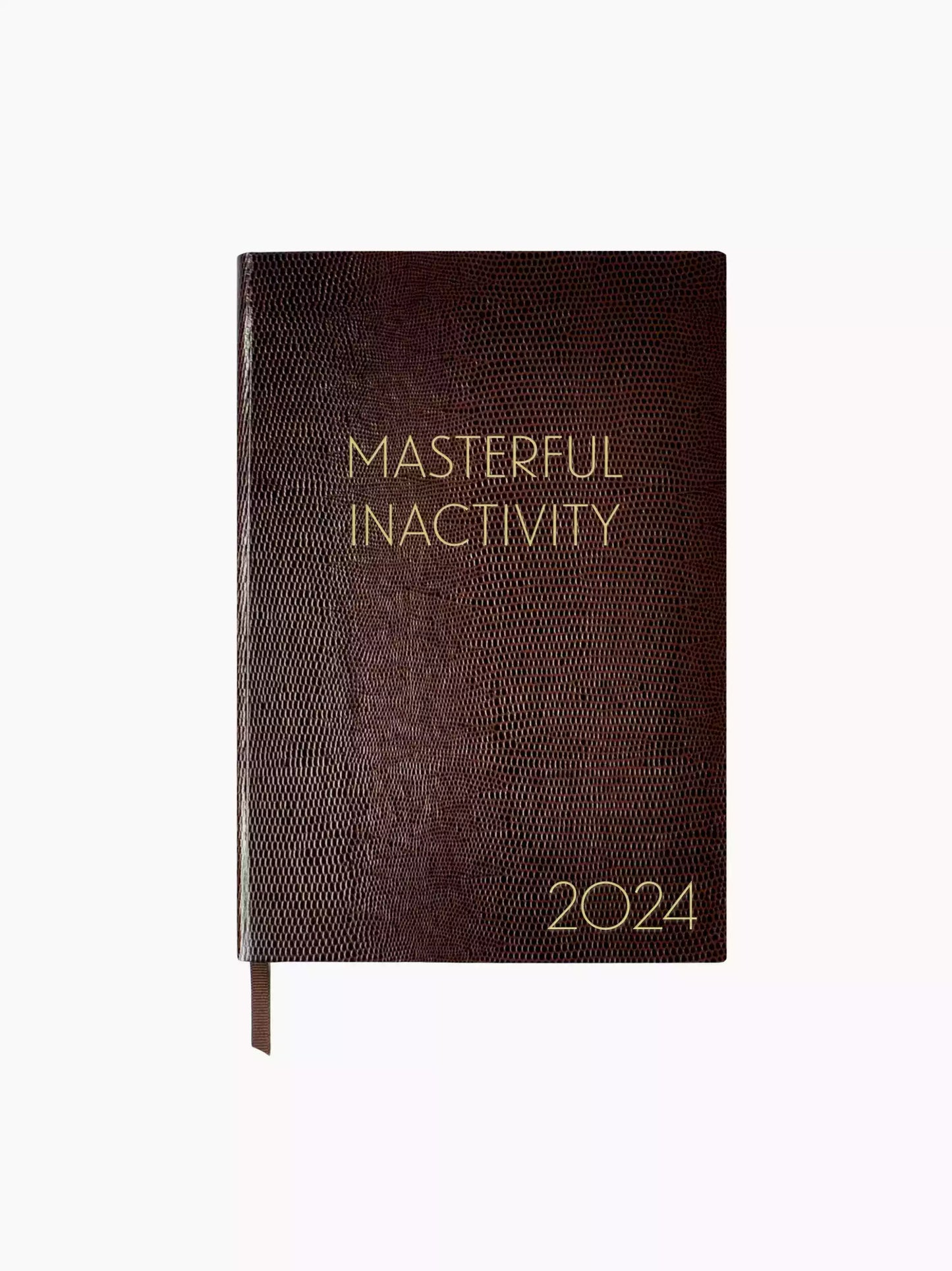 Masterful Inactivity 2024 Diary