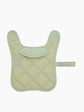 Pistachio Quilted Dog Coat