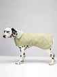 Pistachio Quilted Dog Coat