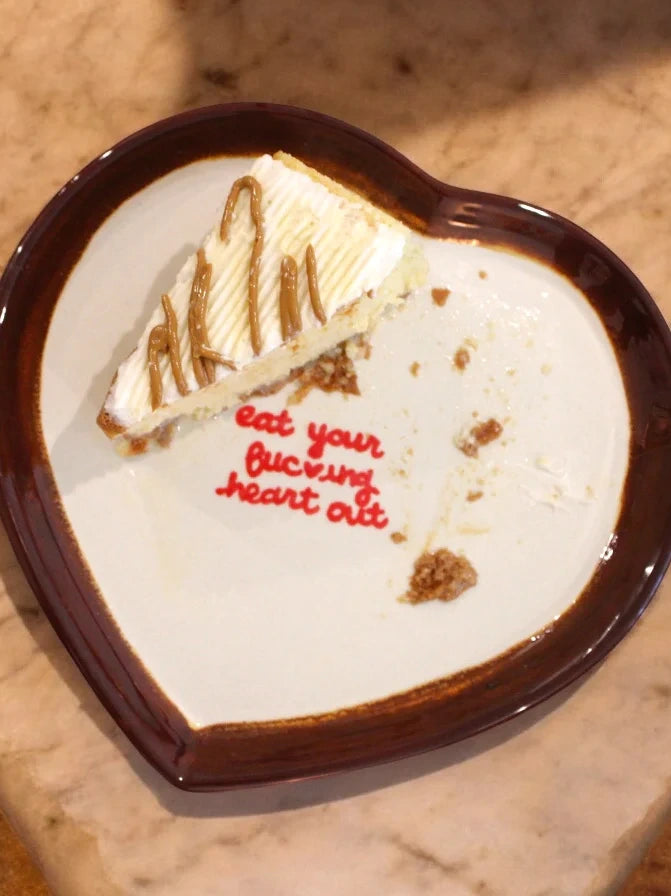 Eat Your Heart Out Dinner Plate Set of 2