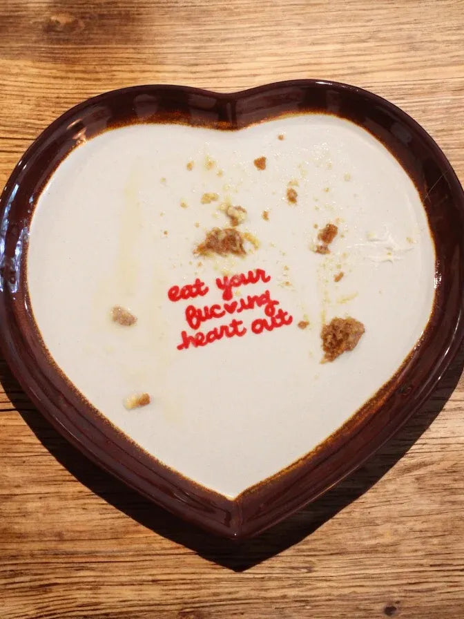Eat Your Heart Out Dinner Plate Set of 2