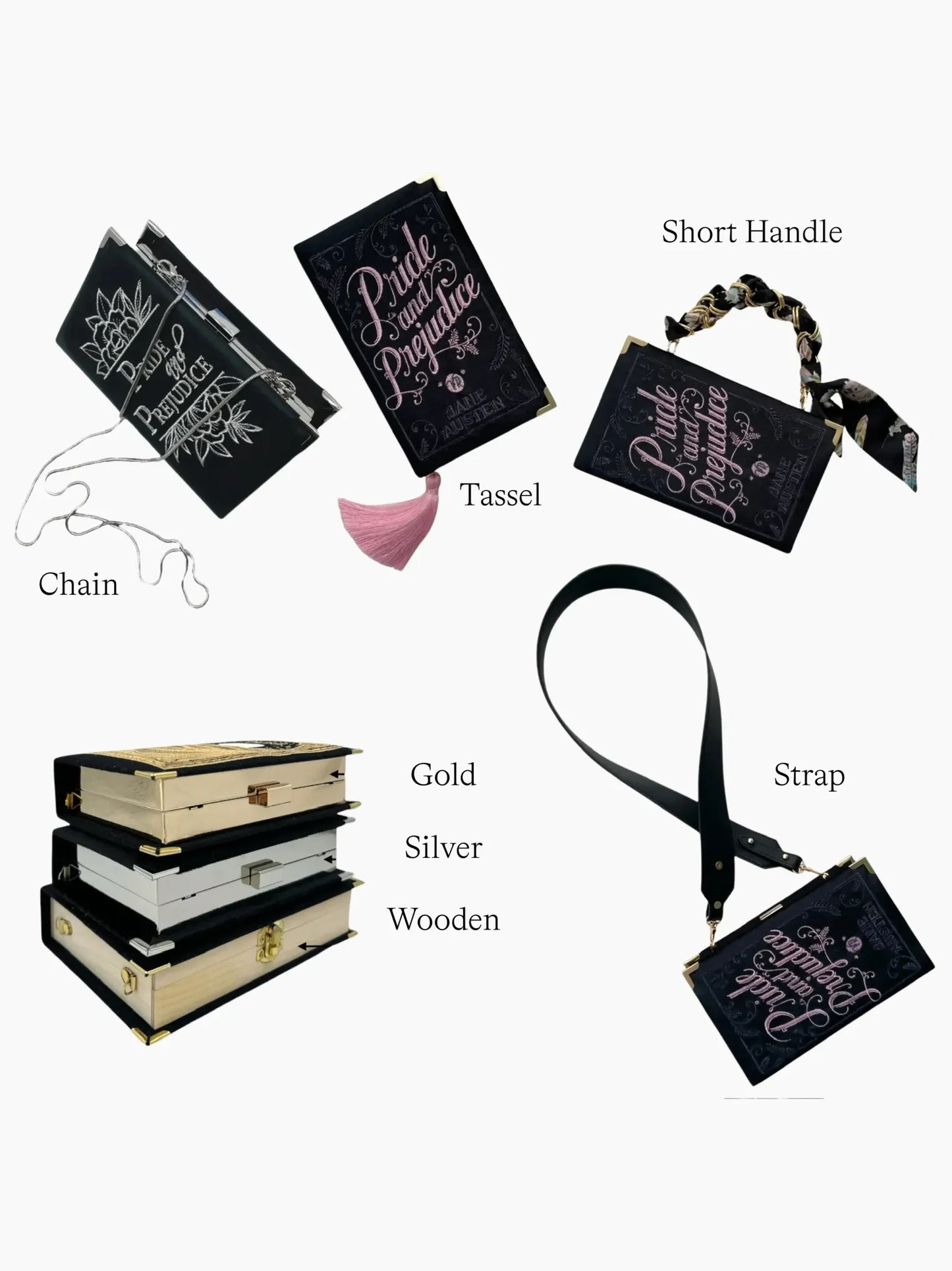 Bridal Embroidered Clutch