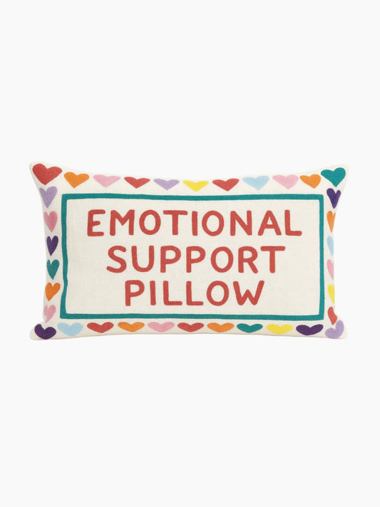 Emotional Support Pillow Needlepoint Cushion