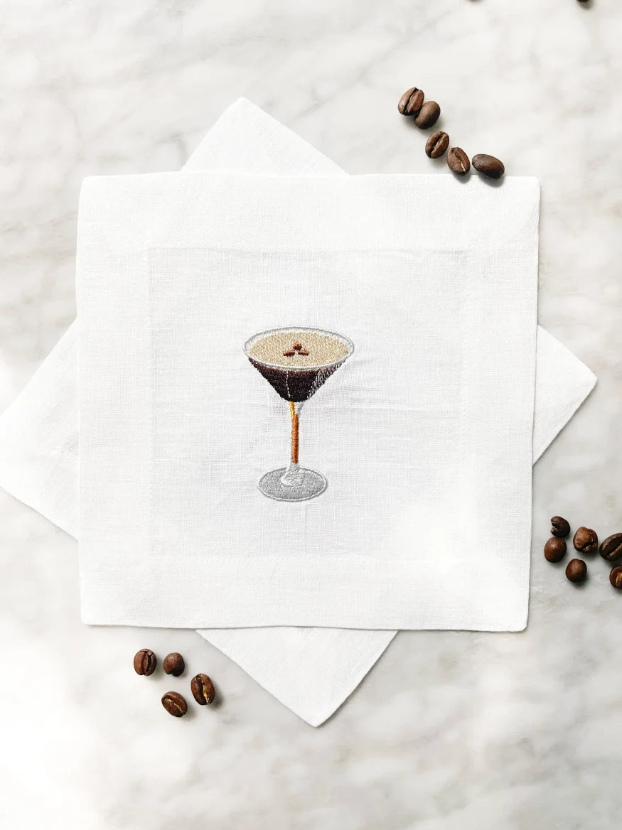 Espresso Martini Cocktail Napkins