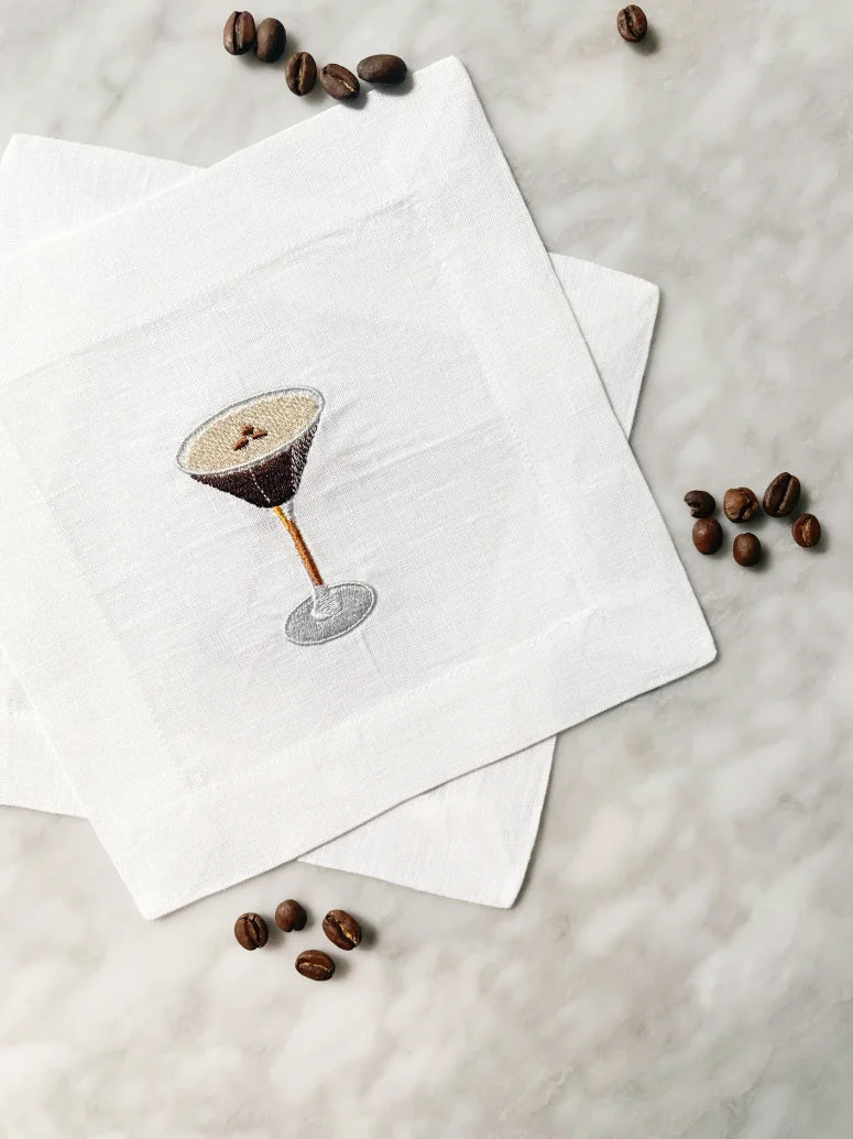 Espresso Martini Cocktail Napkins
