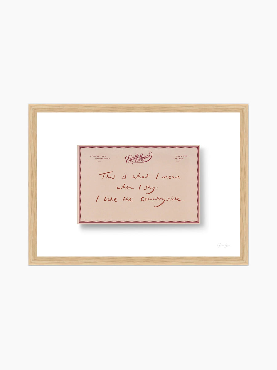 Paper at Estelle Manor Framed Art Print