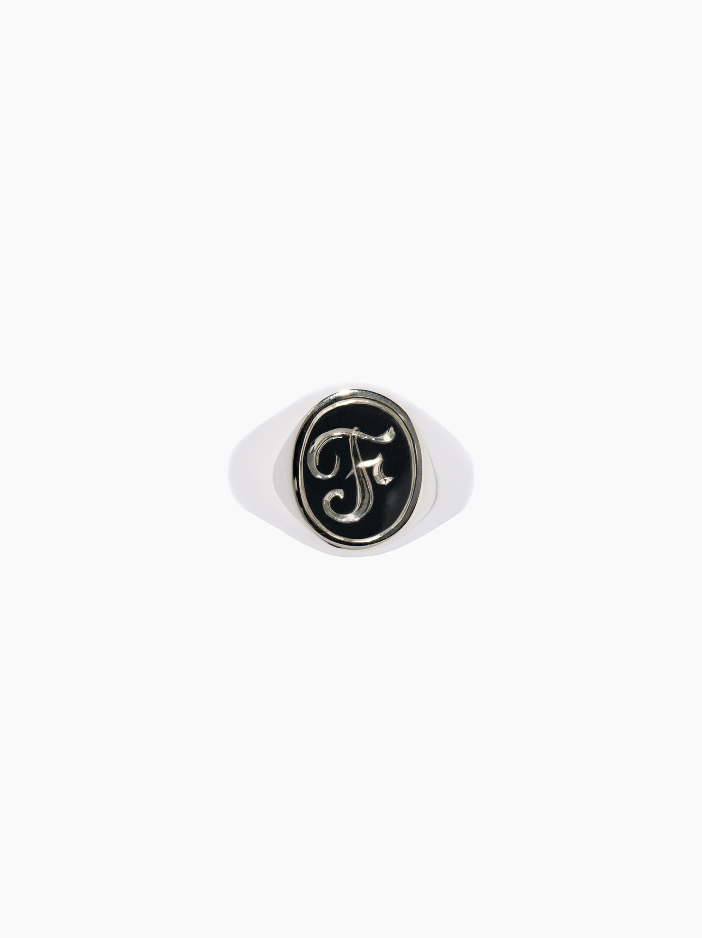 Evelyn Oval Signet Ring