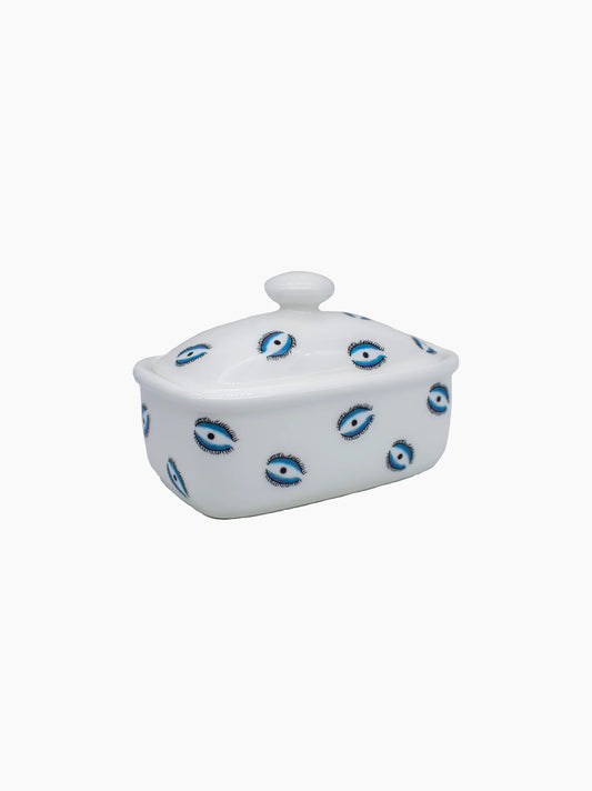 Evil Eye Butter Dish
