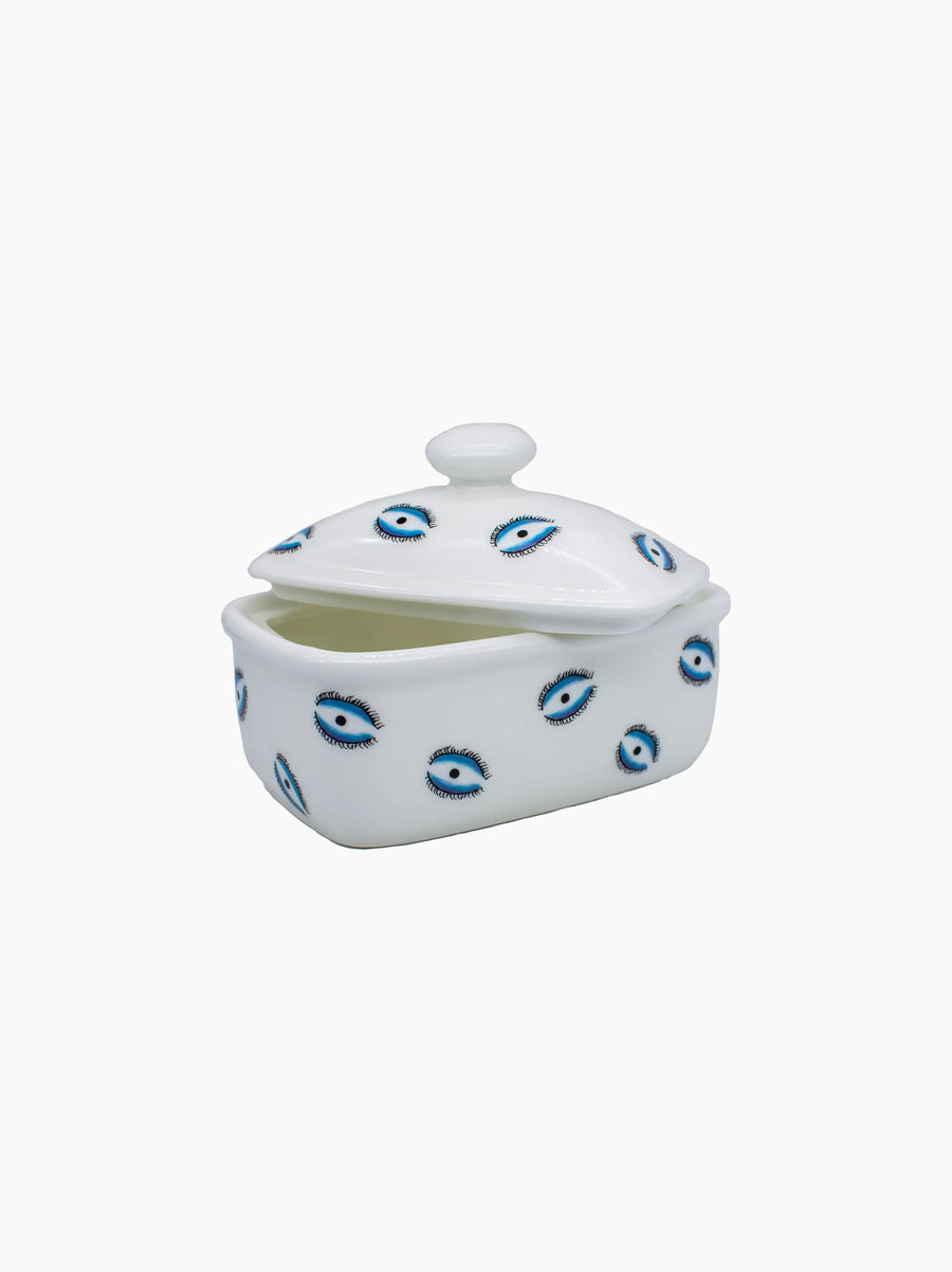 Evil Eye Butter Dish