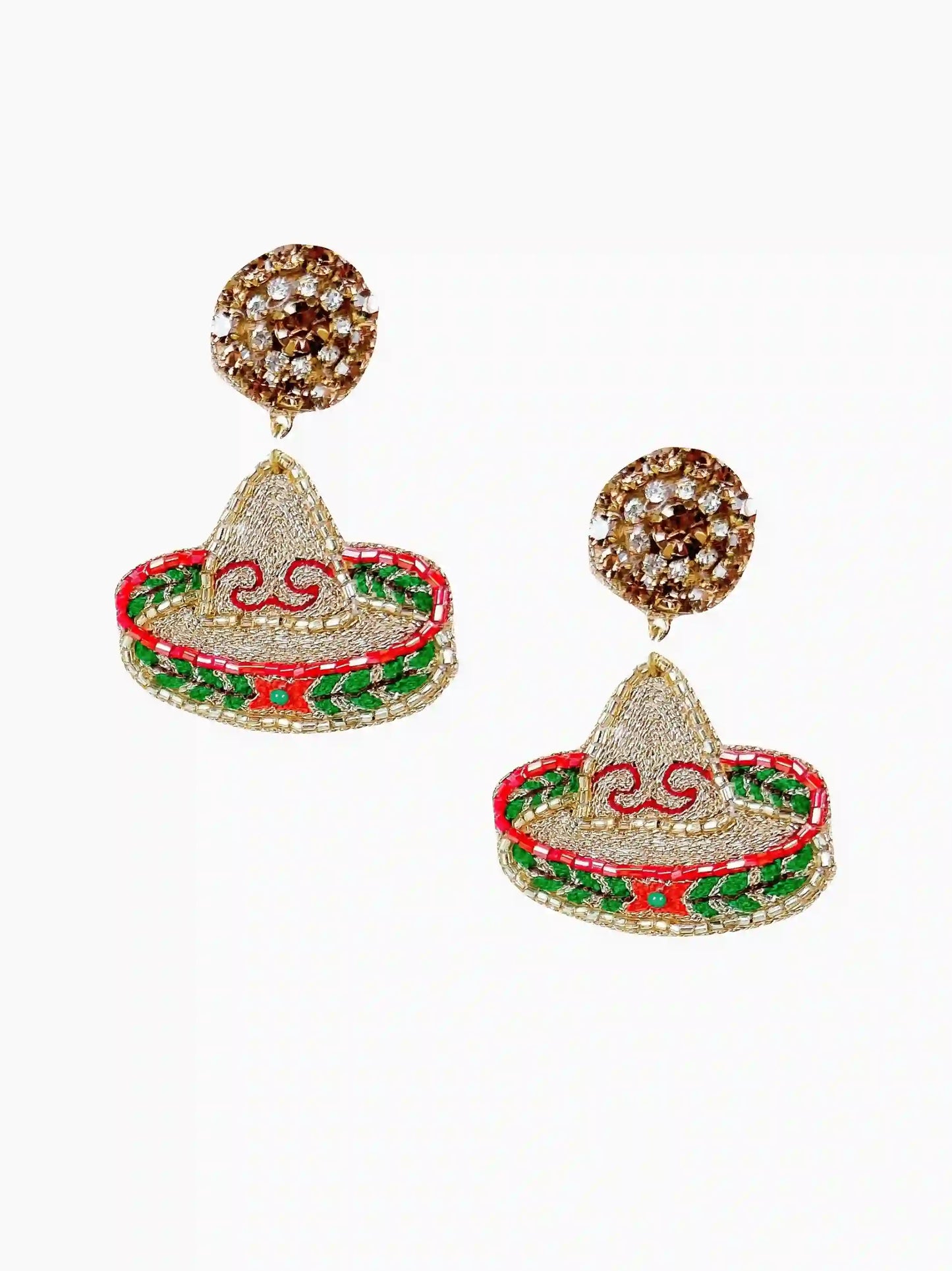 Fiesta Sombrero Earrings