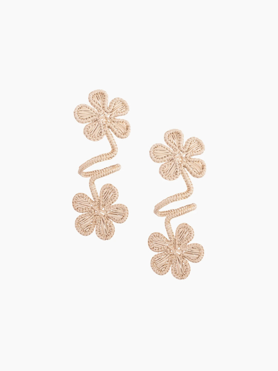 Rolled Flowers Napkin Ring Set