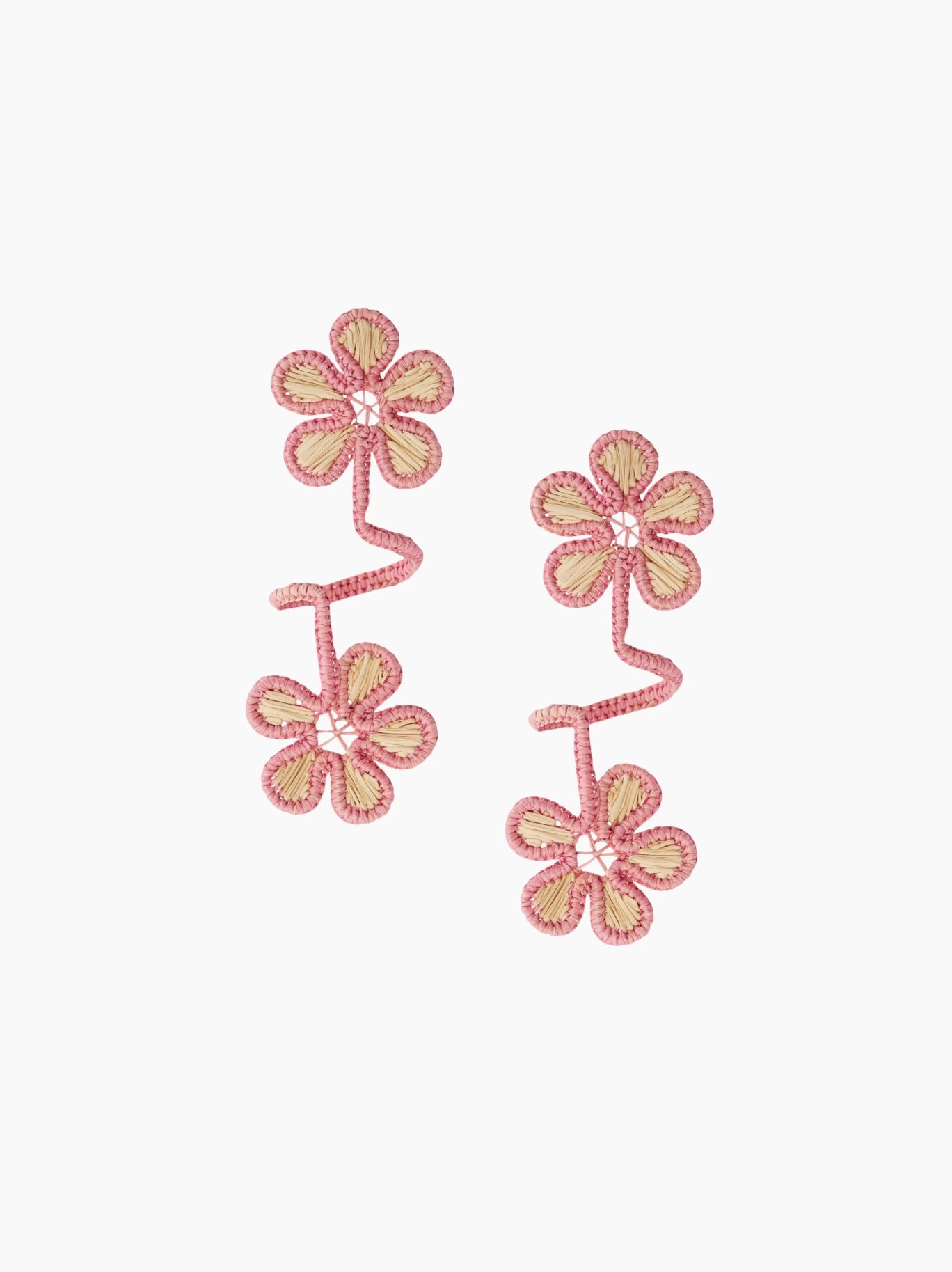 Rolled Flowers Napkin Ring Set