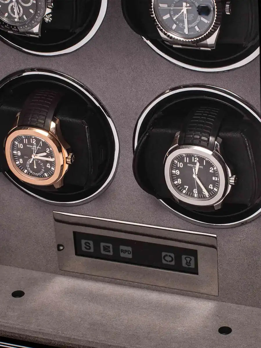 Black Formula Quad Watch Winder