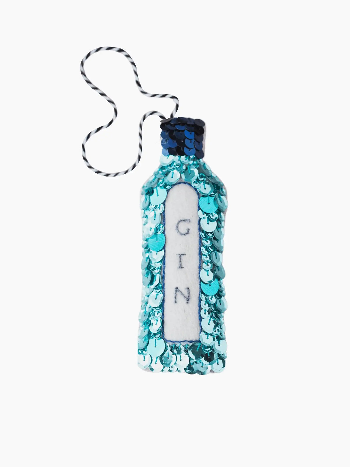 Gin Sequin Ornament