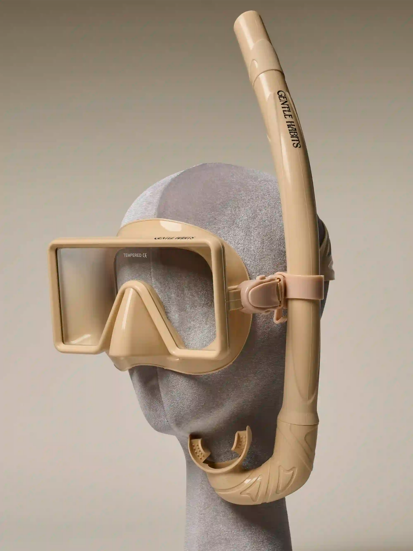 Gold Dive Mask and Snorkel Set