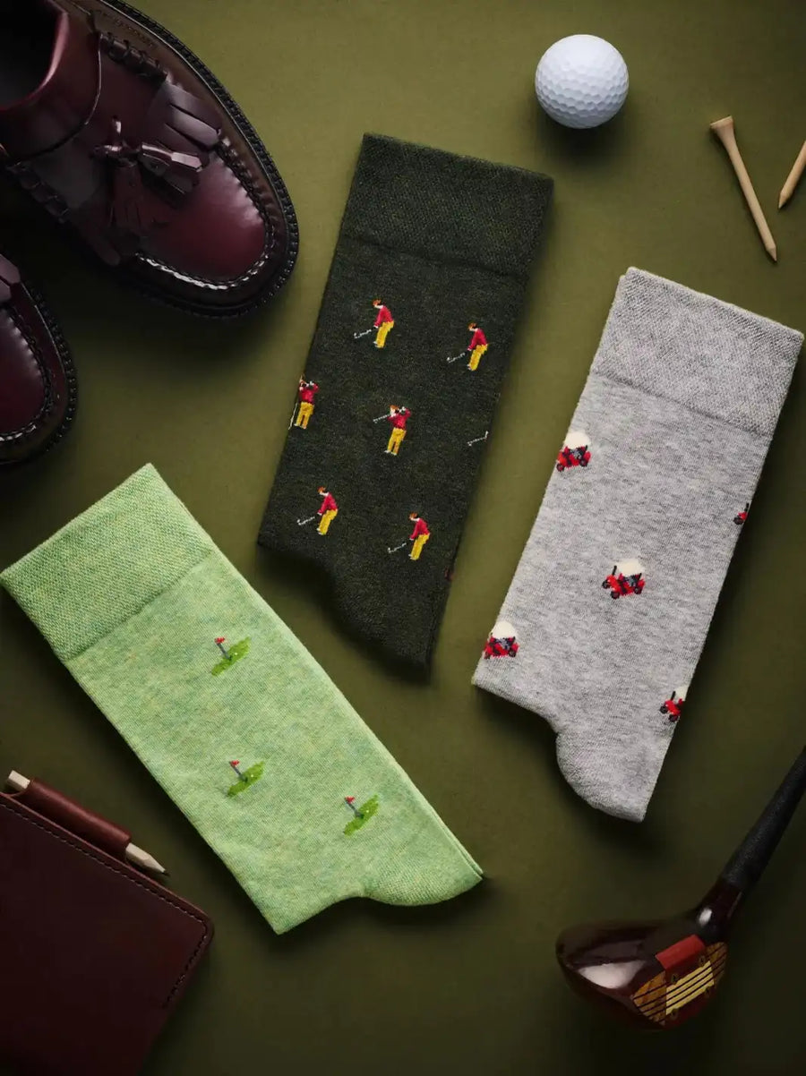 The Golfer Socks Gift Box