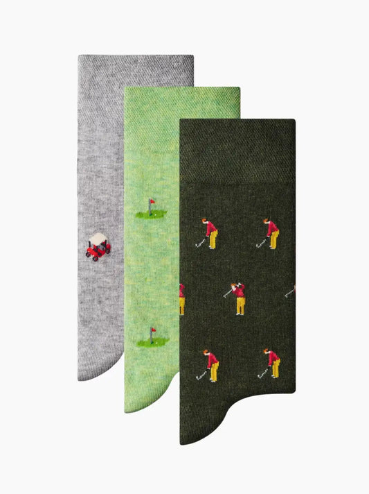 The Golfer Socks Gift Box