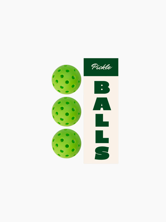Pickleball Balls Set of 3