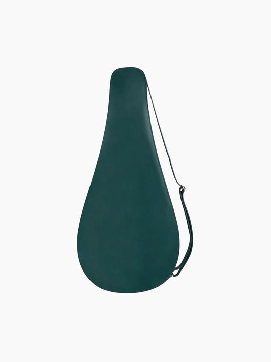 Green Leather Tennis Racket Cover