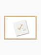Napkin at Harrods Framed Art Print