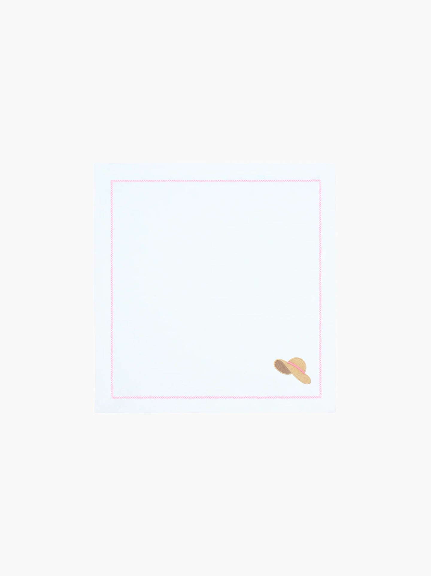 Le Chapeau The Hat Linen Napkin